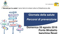 GIORNATA DELLA SALUTE: Percorsi di prevenzione. 